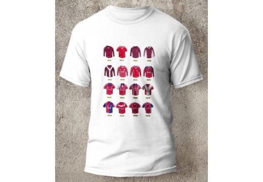 York City FC Retro Art Shirts T-Shirt York City FC Retro Art Shirts T-Shirt